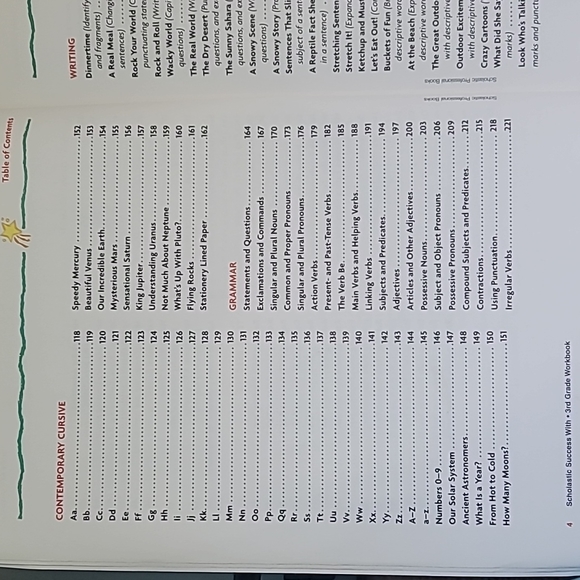 3rd Grade Learning Workbook - Picture 3 of 6